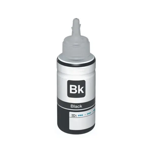 BOUTEILLE D'ENCRE ADAPTABLE EPSON POUR L200/L800 / 100ML / NOIR