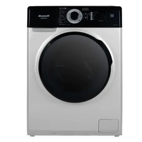 Lave Linge Frontal BRANDT Hublot BAM1052SDBL 10.5kg – Silver