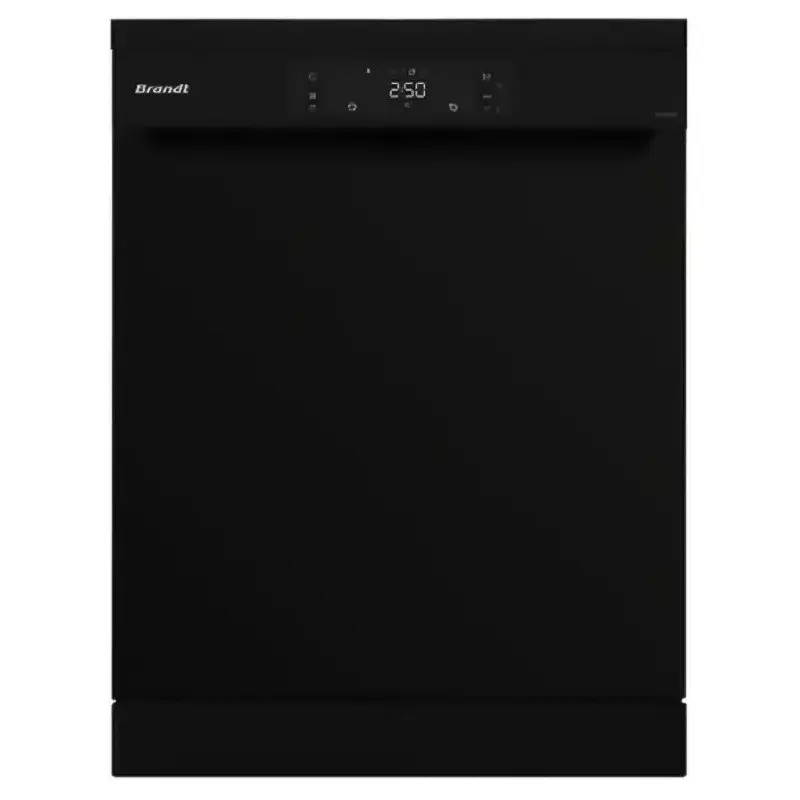 Lave vaisselle Brandt 14 Couverts Avec afficheur / Noir