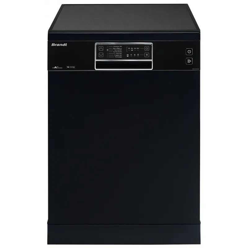 Lave vaisselle Brandt 14 Couverts Avec Afficheur Noir