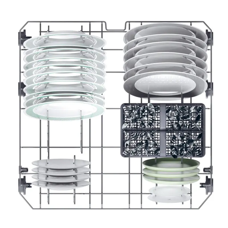 LAVE VAISSELLE CANDY 13 Couverts + AFF / Silver / CF3E7L0S