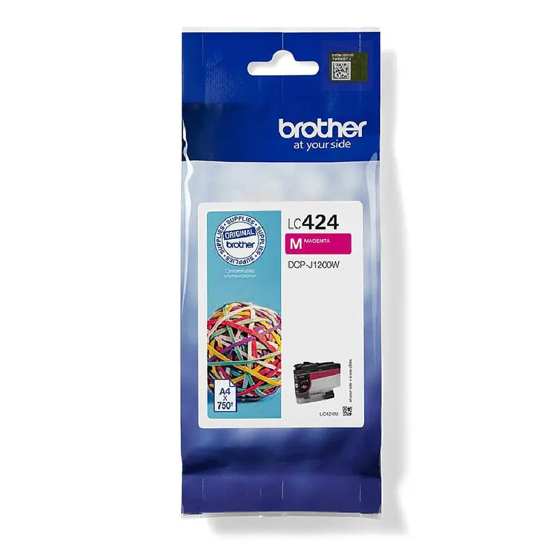 Cartouche d&rsquo;encre Originale Brother LC424M / Magenta