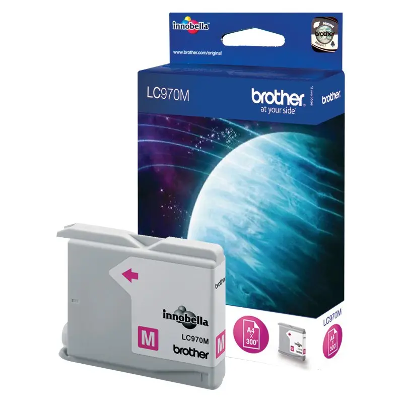 Cartouche Jet d&rsquo;encre Originale Brother LC970M / Magenta