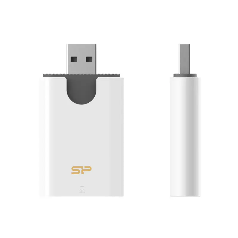 LECTEUR DE CARTE SUPER SPEED SILICON POWER / Blanc