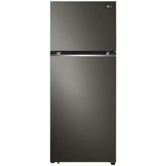 Réfrigérateur LG No Frost Smart INVERTER double portes 360 Litres / PLATINUM BLACK