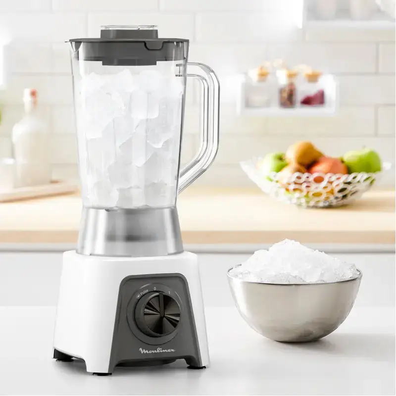 Blender MOULINEX LM2C3110 Avec 2 Accessoires Blanc / LM2C3110