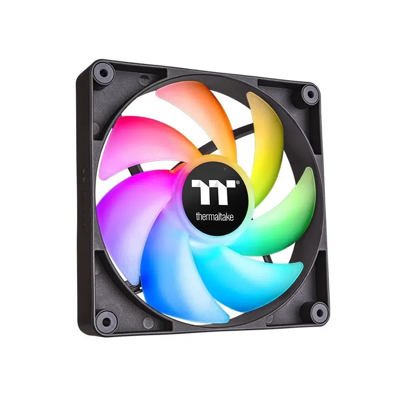 Lot de 2 Ventilateurs de boitier Thermaltake CT ARGB – 12cm (Noir)