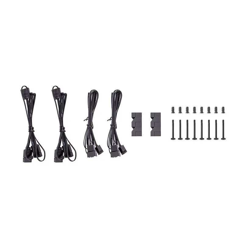 Lot de 2 Ventilateurs de boitier Thermaltake CT ARGB – 12cm (Noir)