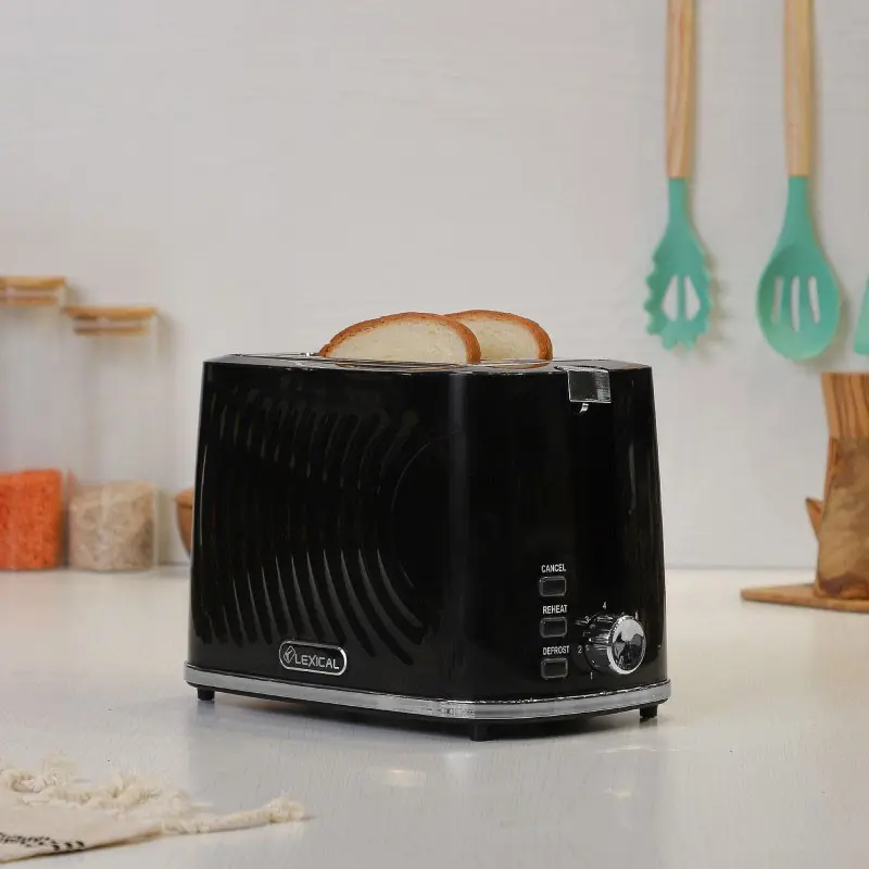 Grille Pain LEXICAL LTC-3905-1 900W – Noir