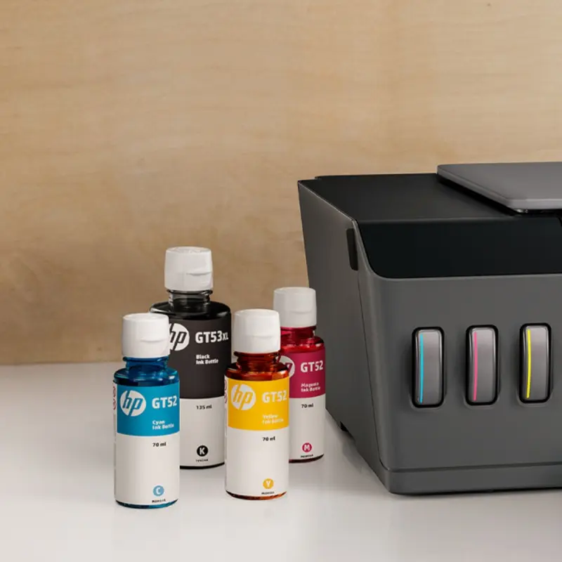 Bouteille d&rsquo;encre Originale HP GT52 / Cyan / 70ml