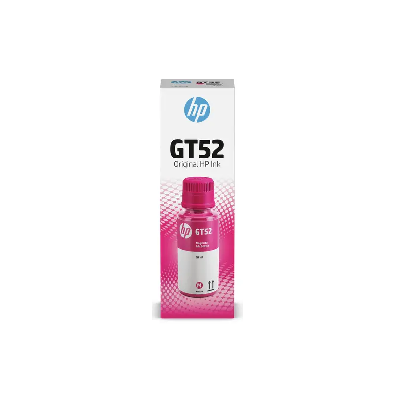 Bouteille d&rsquo;encre Originale HP GT52 / Magenta / 70ml