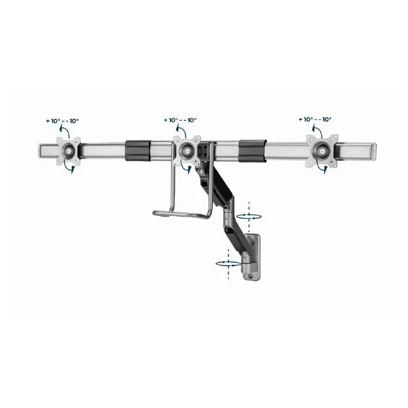 Support De Bureau GEMBIRD MA-WA3-01 / 17&Prime;-27&Prime;