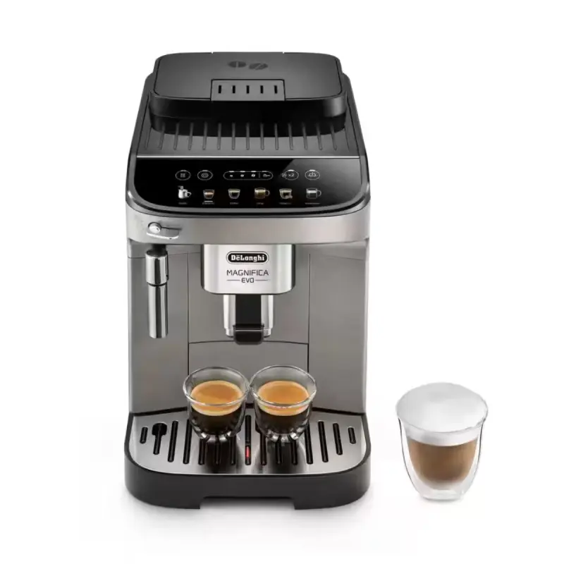 Machine à Café Expresso Automatique Delonghi Magnifica Evo / 1450 W / Chrome