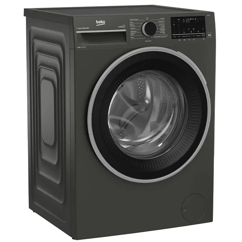 Machine a laver BEKO 12kg SMART INVERTER / Gris Foncé / B3WFT51242MG