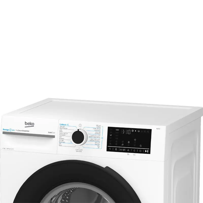 Machine a laver BEKO 6kg 1200tr INVERTER / Blanc / BM1WFU36200BW