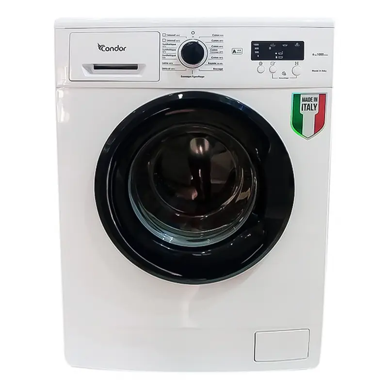 Machine à laver Frontale Condor / 6 Kg / Blanc