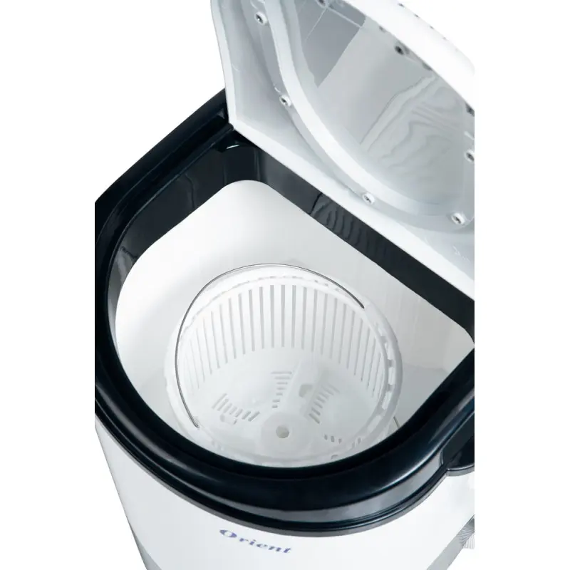 Machine à laver Orient Semi-Automatique AVEC CUVE 3.5 kg / Blanc et Noir