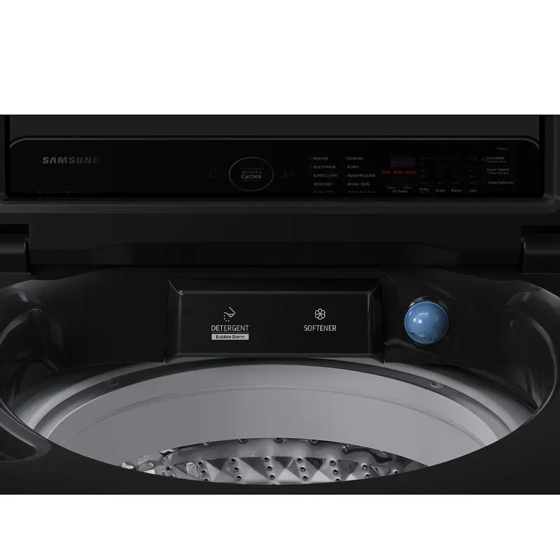MACHINE À LAVER TOP SAMSUNG 13KG / NOIR CAVIAR / WA13CG5745BV