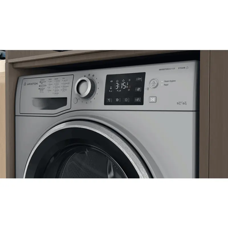 MACHINE LAVANTE SÈCHANTE ARISTON INVERTER (9KG /6KG) SILVER