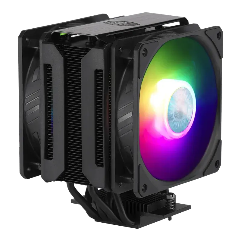 Refroidisseur d&rsquo;air pour processeur Cooler Master MasterAir MA612 Stealth ARGB / Noir