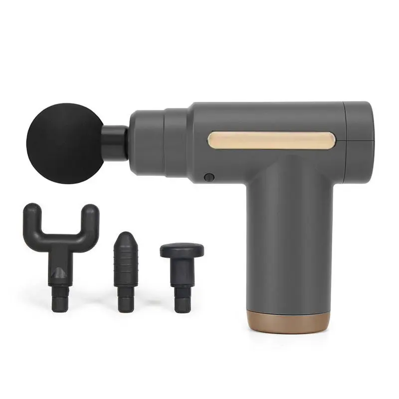 Pistolet de Massage Musculaire Sans Fil / Gris