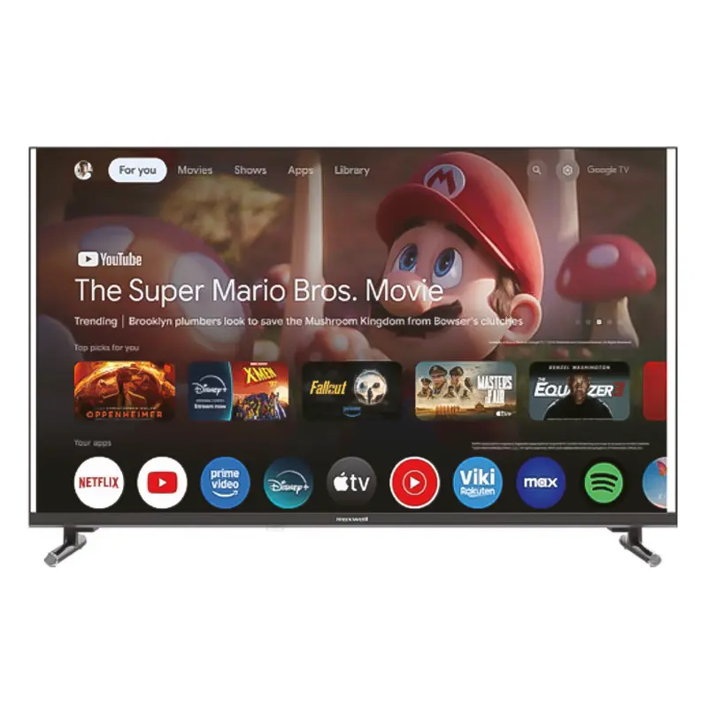 Téléviseur MAXWELL 50&Prime; QLED 4K UHD SMART GOOGLE TV avec RECEPTEUR INTEGRE / MAX-Q50MG60