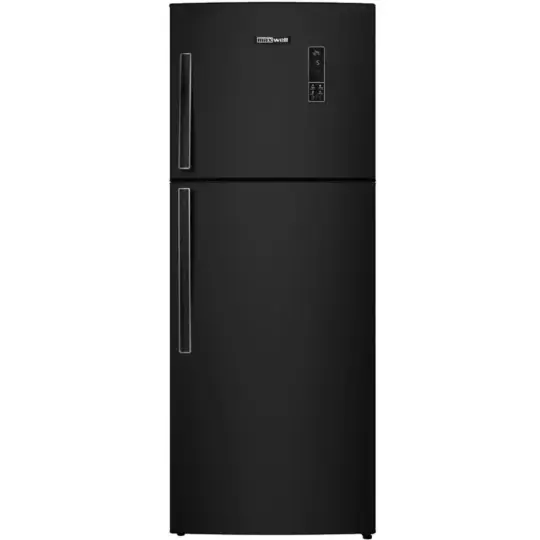 Réfrigérateur Maxwell No Frost INVERTER Double Portes 540 Litres / Noir Avec Afficheur