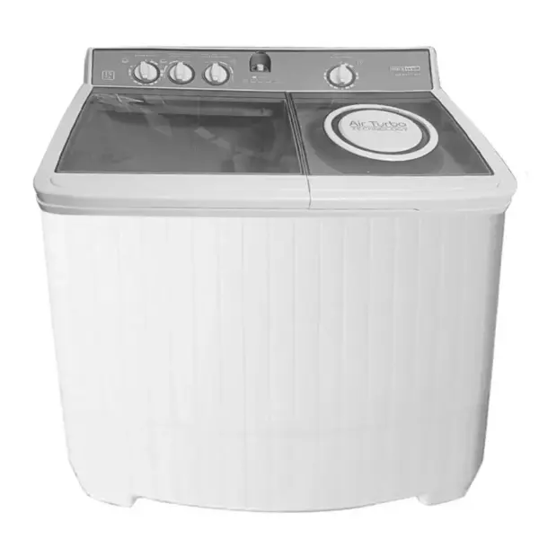 Machine a laver MAXWELL semi automatique 15kg avec pompe / Blanc / MAX-WMTT150PB