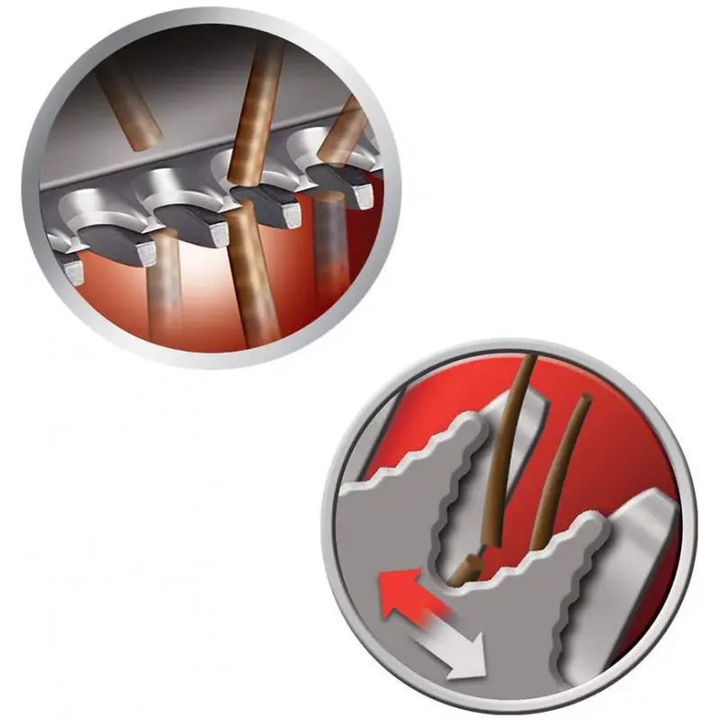 Tondeuse à cheveux et Barbe sans Fil Remington BEARD BOSS + Tondeuse Nez / Rouge & Blanc