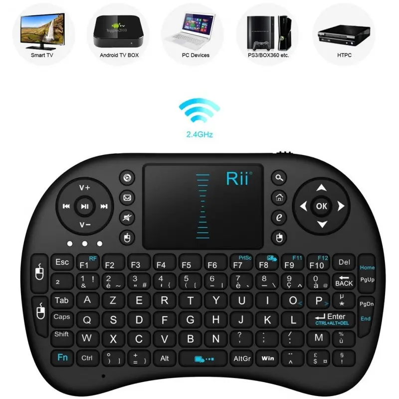 Mini Clavier Bluetooth Android avec Touchpad
