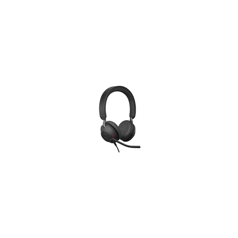 MICRO CASQUE FILAIRE JABRA EVOLVE2 40 SE DUO MS-USB-A / NOIR