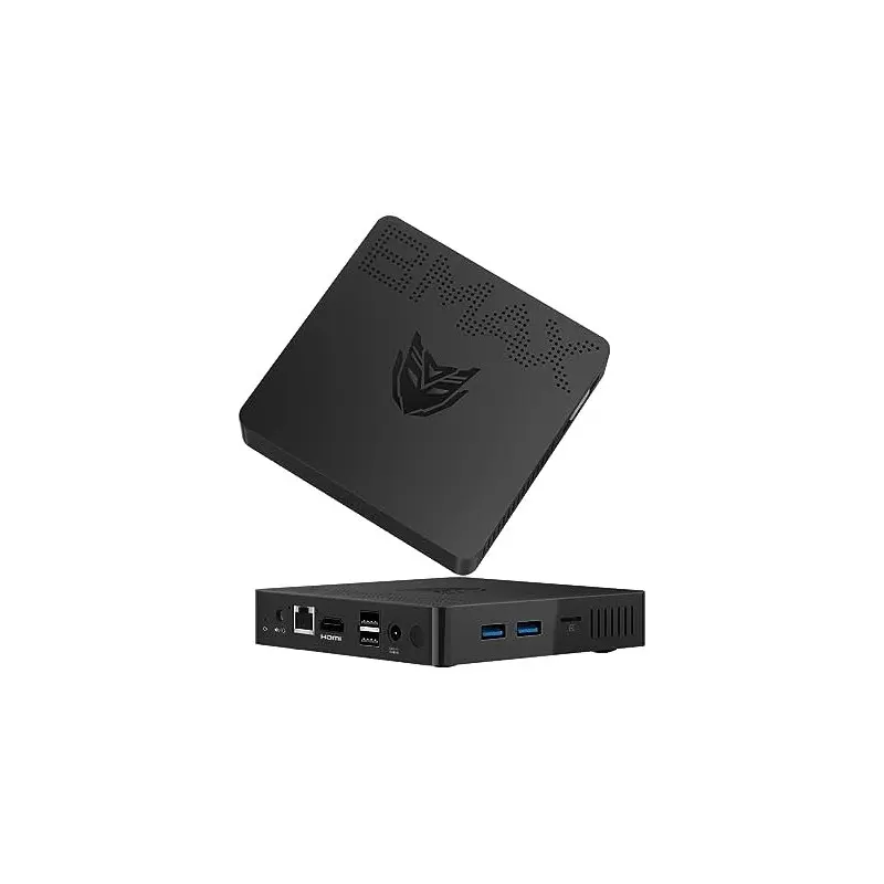 Mini Pc de bureau BMAX B1 PRO / N4000 / 8GB 128SSD / Windows 11 / Noir Avec Écran DAHUA 18.5&Prime; Full HD LED / 60 Hz / HDMI / VGA
