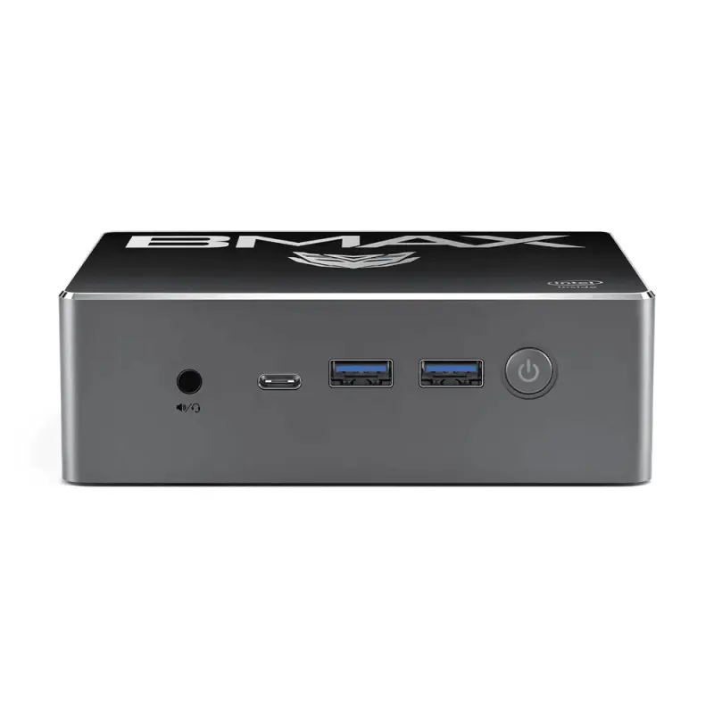 Mini Pc de bureau BMAX B4 MINI / Intel Celeron N95 / 16 Go / 512 Go SSD / Wi-Fi / Bluetooth /Avec Écran Gaming LG 24 » Full HD IPS 180 Hz