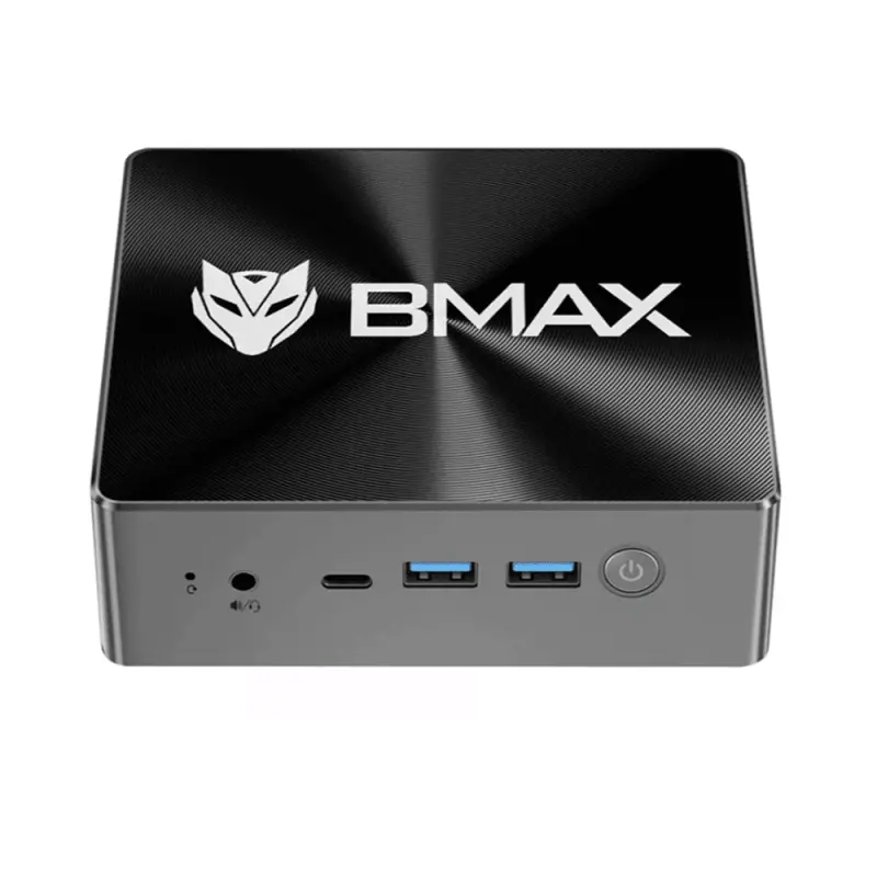 Mini Pc de bureau BMAX B4 MINI / Intel Celeron N95 / 16 Go / 512 Go SSD / Wi-Fi / Bluetooth /Avec Écran Gaming LG 24 » Full HD IPS 180 Hz