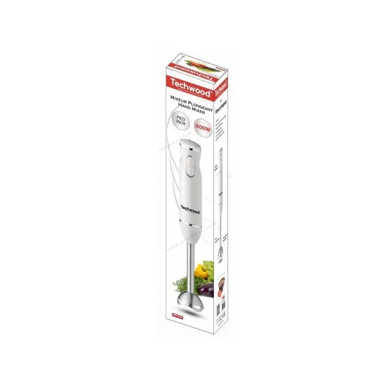 Mixeur plongeant TECHWOOD 600 Watt /Blanc