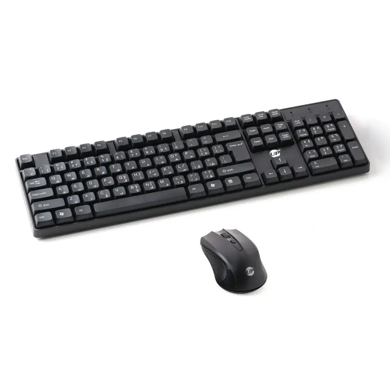 Ensemble clavier et souris Compact Sans Fil / Noir