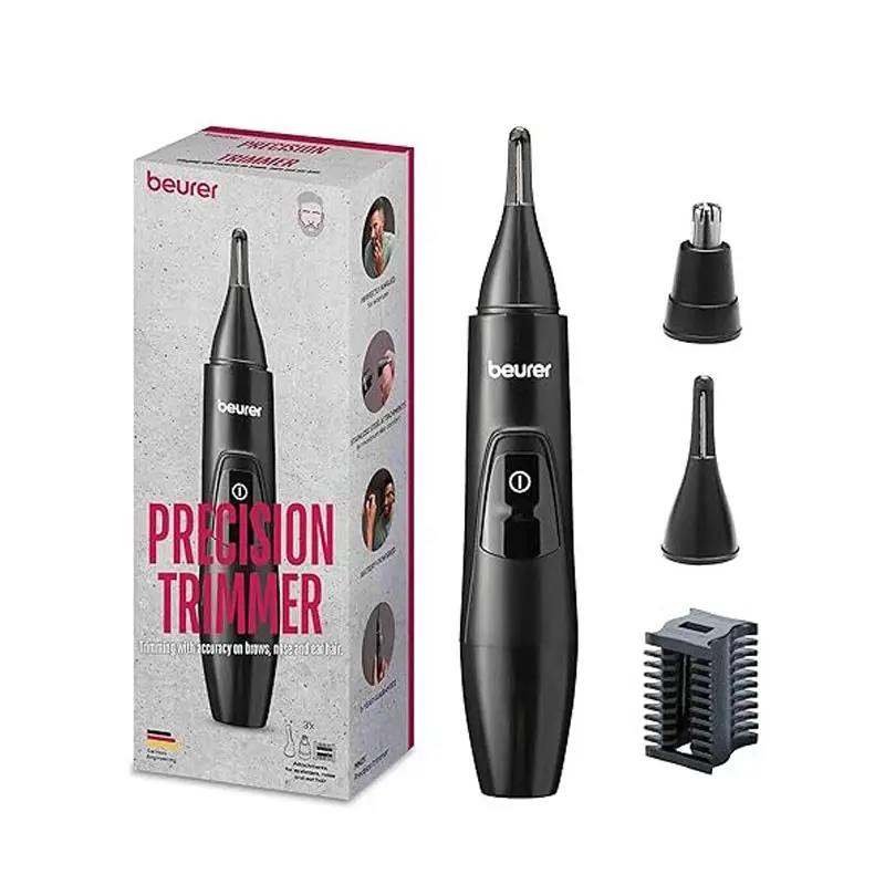 Tondeuse NEZ-ORIELLES-SOURCILS BEURER MN2X – Noir