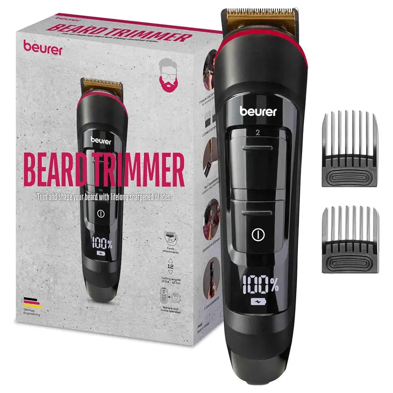 Tondeuse A Barbe Rechargeable BEURER MN4X – Noir