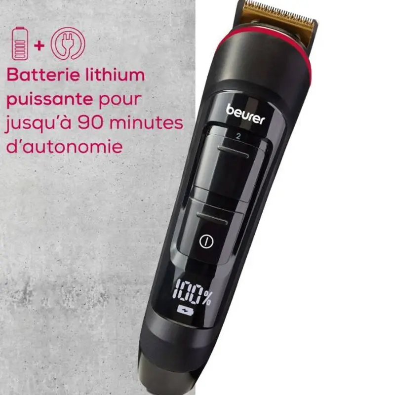 Tondeuse A Barbe Rechargeable BEURER MN4X – Noir