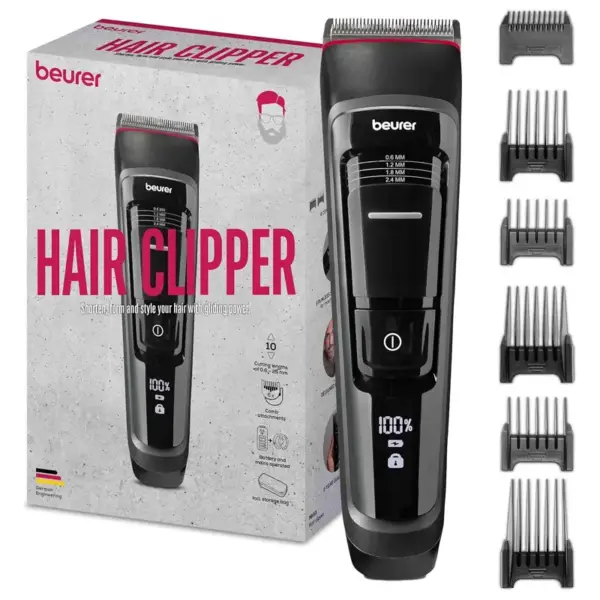 Tondeuse A Cheveux Rechargeable BEURER MN5X - Noir