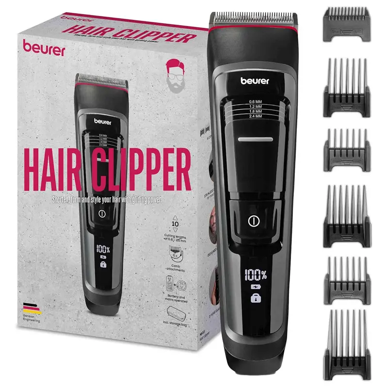 Tondeuse A Cheveux Rechargeable BEURER MN5X – Noir