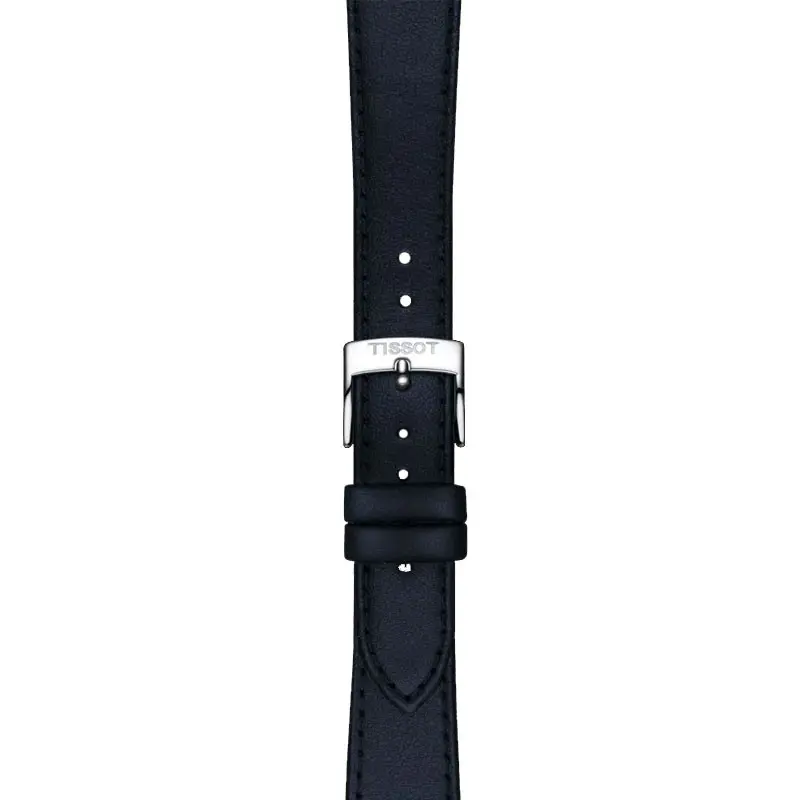 Montre Tissot STYLIST/LS/ACIER/CUIR BLEU/CAD BLEU T1599091604300