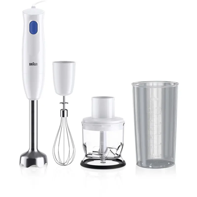 MIXEUR PLONGEANT 3EN1 BRAUN MQ10202M 450W / BLANC