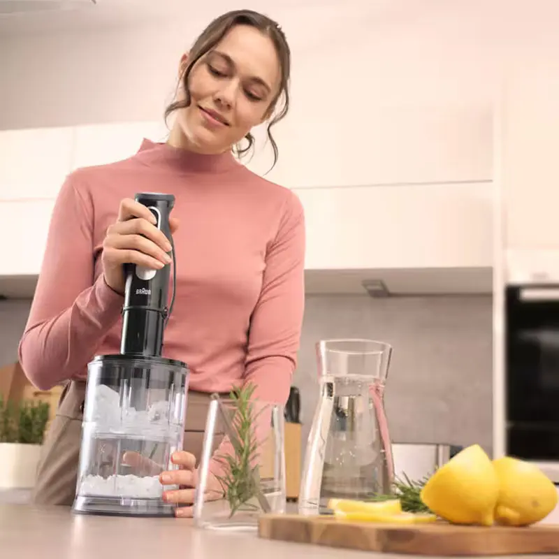 MIXEUR PLONGEANT BRAUN 6EN1 / 1000W / Noir