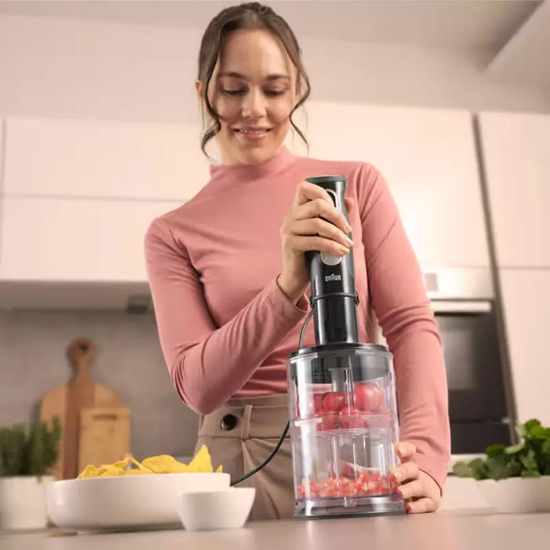 MIXEUR PLONGEANT BRAUN 6EN1 / 1000W / Noir