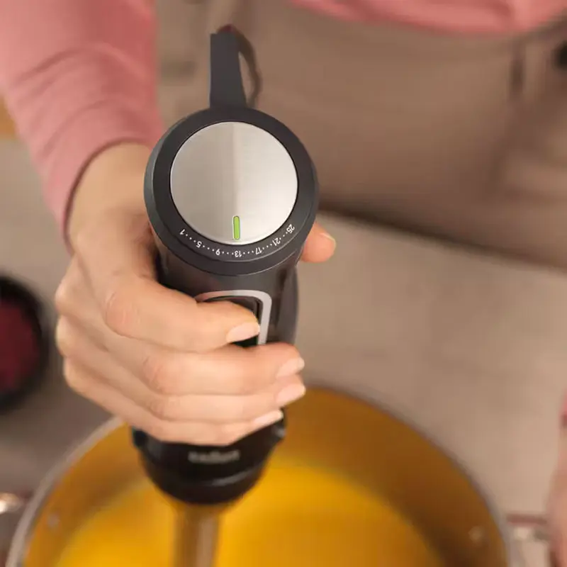 MIXEUR PLONGEANT BRAUN 6EN1 / 1000W / Noir