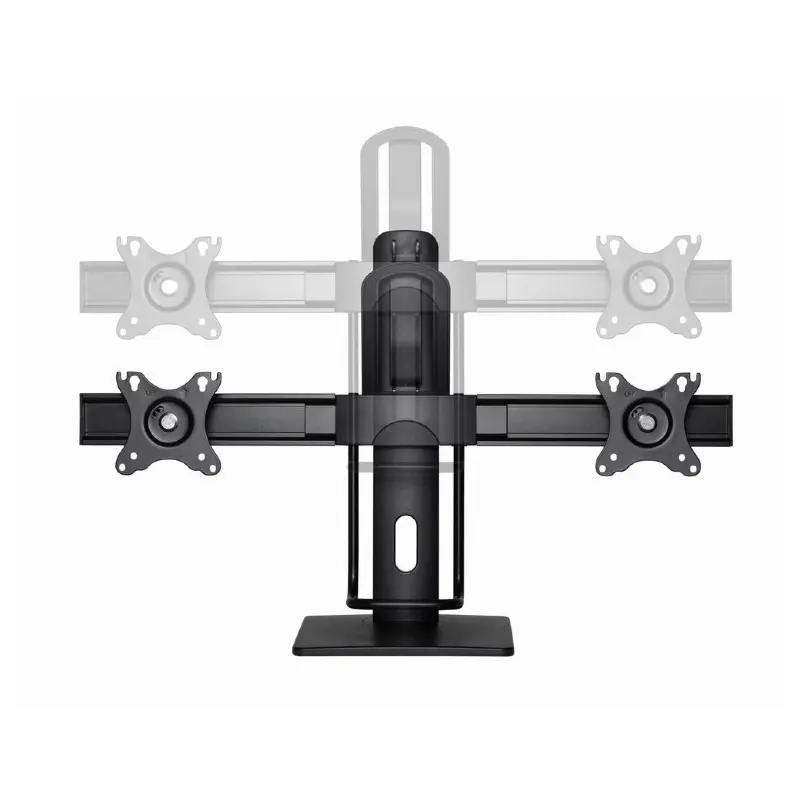 Support De Bureau GEMBIRD MS-D2-01 / 17&Prime;-27&Prime;