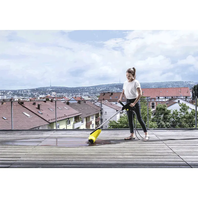 NETTOYEUR DE TERRASSES KÄRCHER PCL4 600W – NOIR&JAUNE