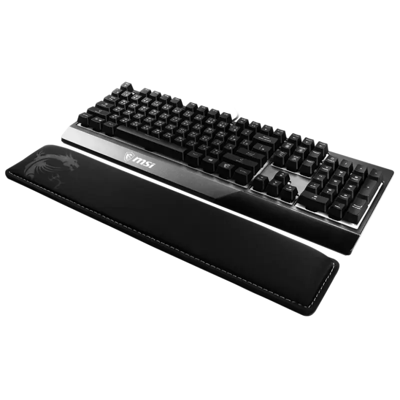 Repose-Poignet pour Clavier MSI Vigor WR01 Antibactérien / Noir