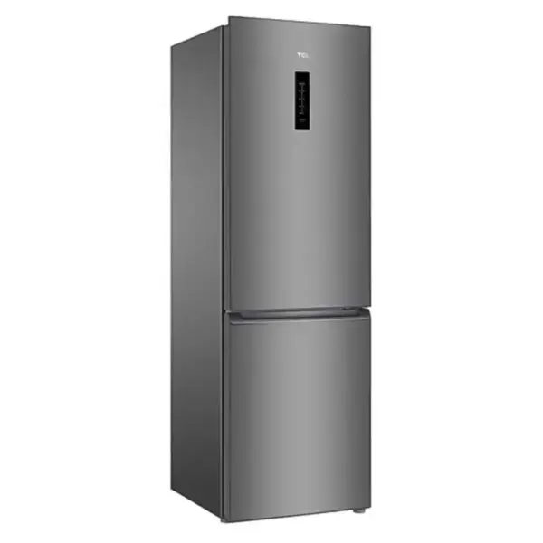 REFRIGERATEUR TCL No Frost COMBINE 318 Litres INOX / Avec Afficheur